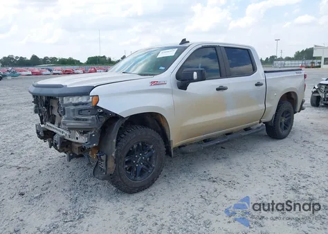 2021 Chevrolet Silverado 1500 4Wd Short Bed Lt Trail Boss из США, поврежденный, VIN 3GCPYFED6MG165901